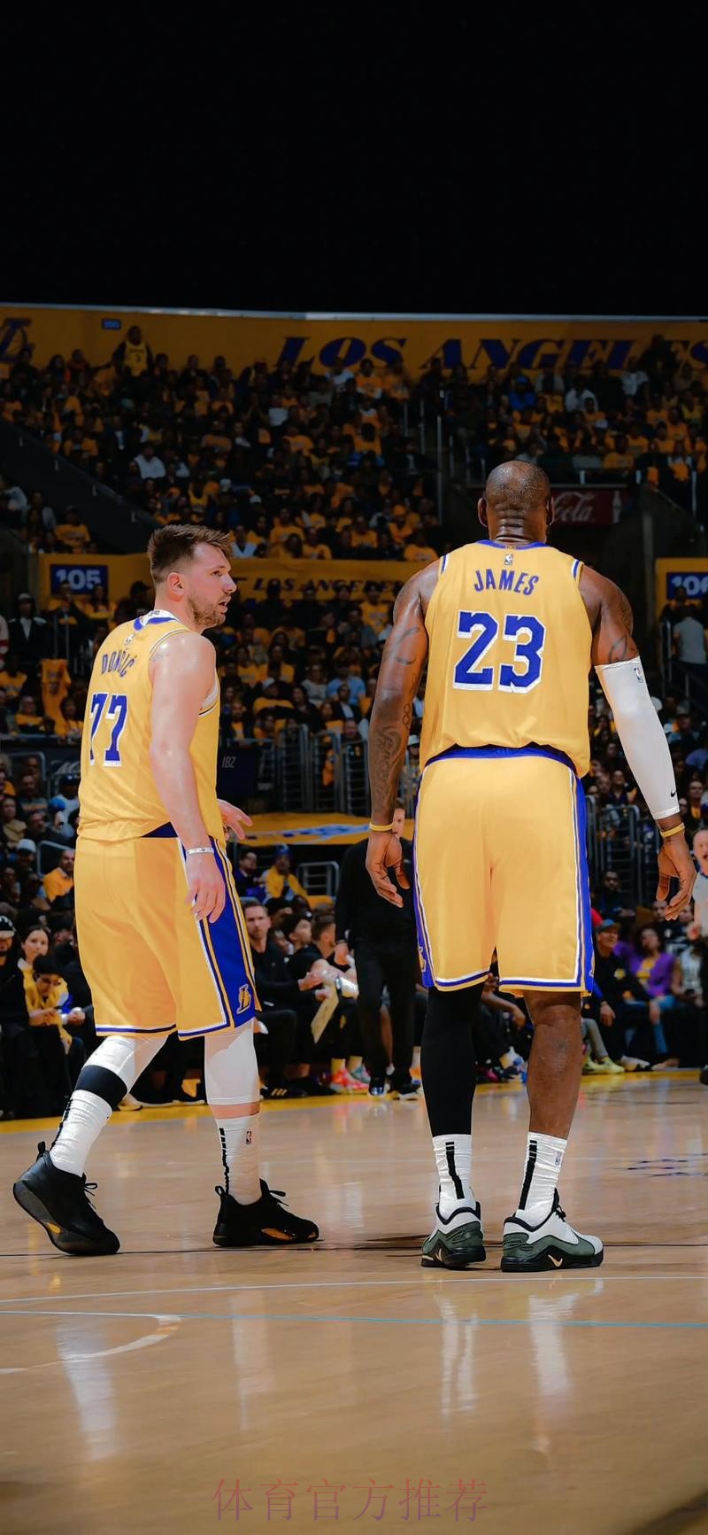 詹姆斯24+4+7书写传奇！东契奇复出25分艾顿10中10，湖人双杀猛龙